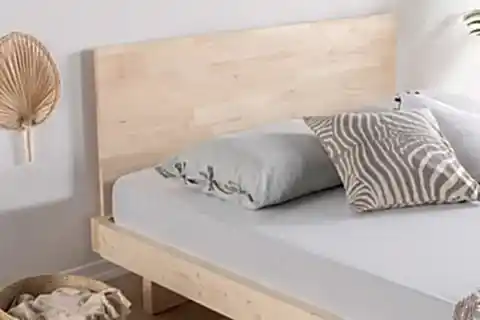 LUNA PATNA AHŞAP KARYOLA,  NATURAL, 90X190