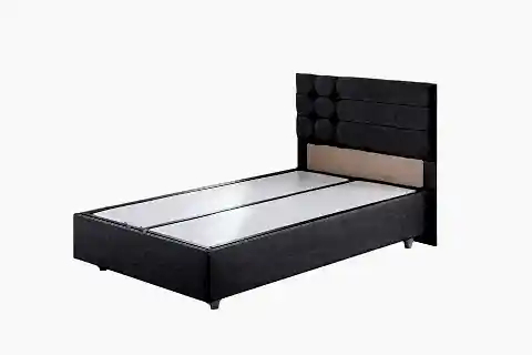 VİYANA BAZA BAŞLIK SETİ, GRİ, 90X190