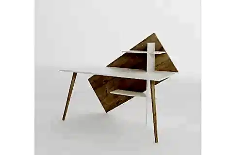 LAGOMOOD RÜZGAR ÇALIŞMA MASASI, BEYAZ MEŞE