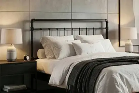 ODİN S METAL KARYOLA, SİYAH, 140X200