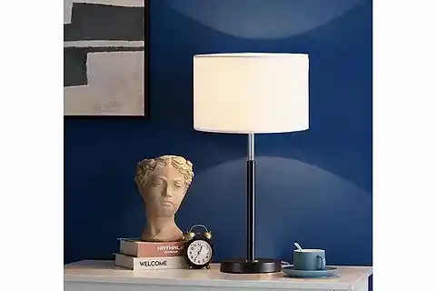 AYBEN ABAJUR AVİZE SETİ, BEYAZ SİYAH