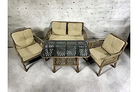 SİDE RATTAN İKİLİ BAHÇE VE BALKON TAKIMI