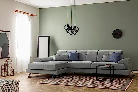 FRİDO KÖŞE KOLTUK KETEN, GRİ, SOL KÖŞE