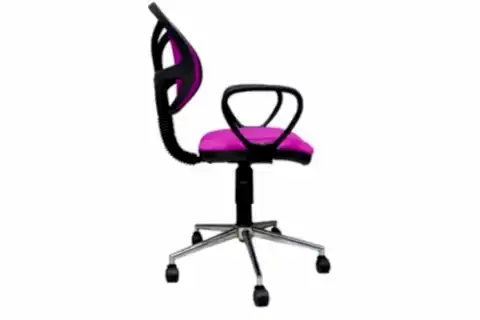 LOCA YÜKSEKLİK AYARLI ÇALIŞMA SANDALYESİ, PEMBE