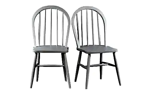 LİMAS AHŞAP BEYAZ MUTFAK SANDALYESİ, 2 ADET