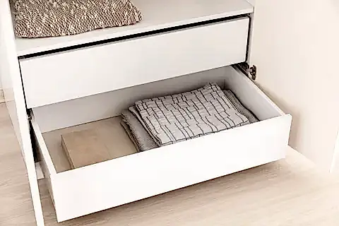 LUNA NOX, DOLAP MODÜLÜ  ÇEKMECE, 90 CM, BEYAZ