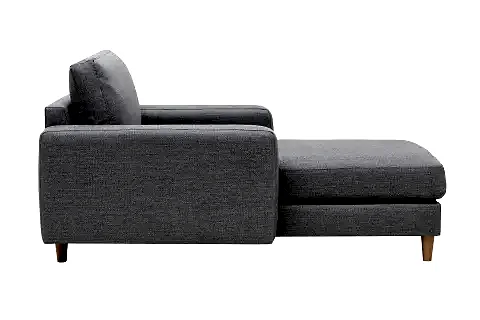 MERLİN DAYBED, İNCE KOL, NATUREL, KETEN, GRİ