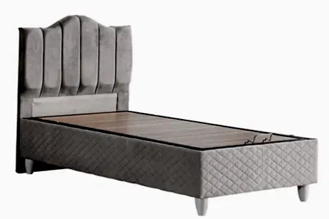 TREND BAZA VE BAŞLIK SETİ, AÇIK GRİ, 90X190