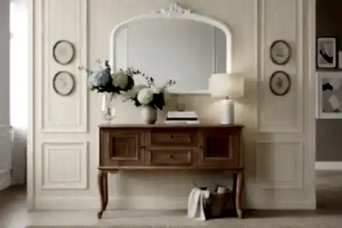 OLİVİA HAZERAN DETAYLI KONSOL, NATURAL AHŞAP