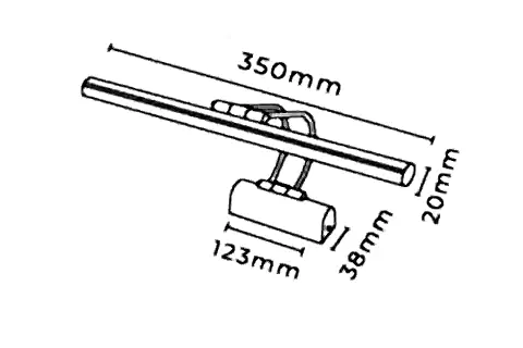 FLÜT OTUZBEŞLİK LEDLİ APLİK, ESKİTME