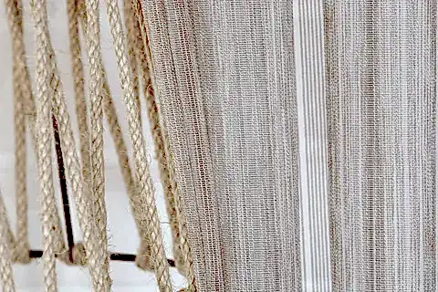 MASSARELLİ ÇİZGİLİ TÜL AÇIK KAHVE 1-3 SIK PİLE 100X260
