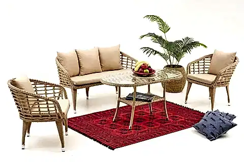 HAPPY İKİLİ BAHÇE OTURMA GRUBU