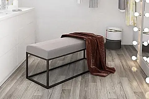 STİL BENCH, AÇIK GRİ SİYAH