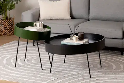 İLO ORTA SEHPA SETİ, ANTRASİT, TERAZZO