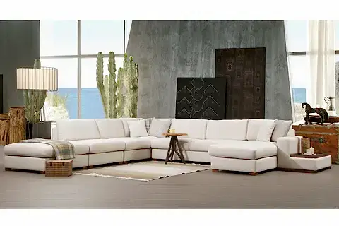 LOOP KÖŞE KOLTUK, KREM