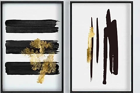 AHŞAP PARLAK KUM DOKULU SOYUT KOMPOZİSYON