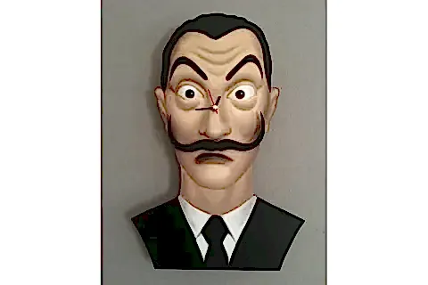 SALVADOR DALİ DEKORATİF SARKAÇLI DUVAR SAATİ