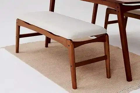 TOUCH İSKANDİNAV BENCH, KREM