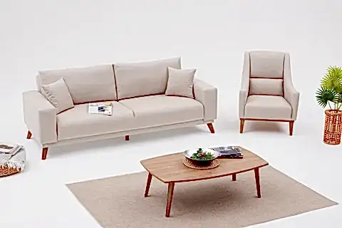 LEGO YATAKLI KOLTUK TAKIMI, KREM