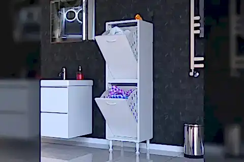 İLKİM ALT VE ÜST MODÜL SEPETLİ BANYO DOLABI, 35 CM