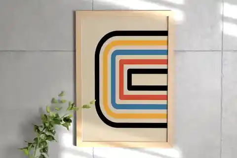 OTOMATIK PORTAKAL ÜÇLÜ ÇERÇEVELİ TABLO