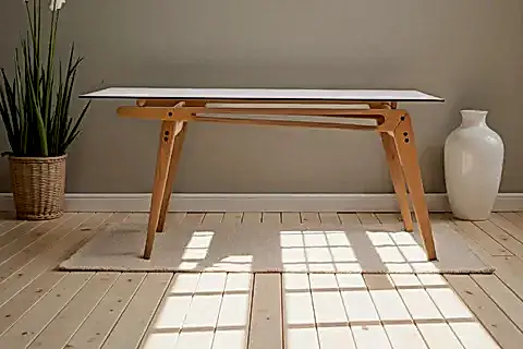 PALACE TEMPERLİ CAMLI MASA, 80X160