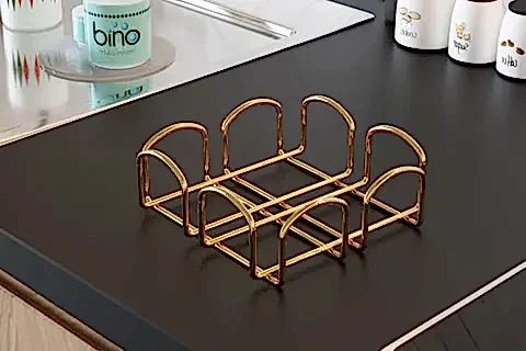 BİNO GOLD ALTIN KAPLAMA PASLANMAZ DOLU ÇELİK PEÇETELİK