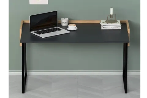 LAGOMOOD RONE ÇALIŞMA MASASI, ANTRASİT MEŞE