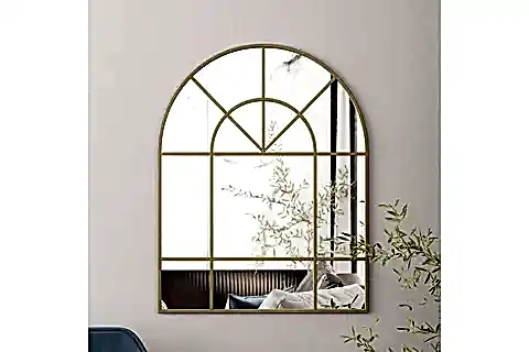 MARSAH HOME LEVA DEKORATİF AYNA, GOLD, 60X80