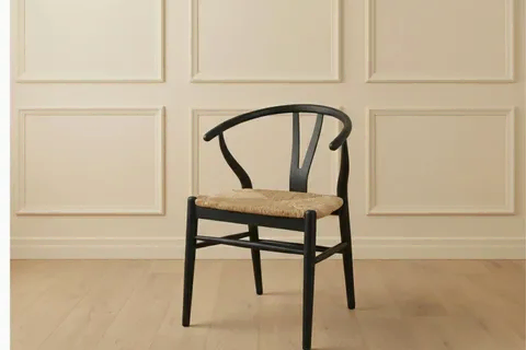 SİMON LAKE MAT KAYIN AĞACI SANDALYE, SİYAH