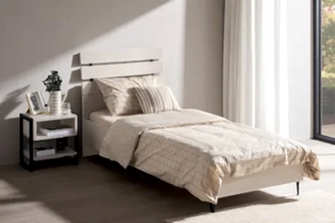 STRADA GENÇ ODASI KARYOLASI, AHŞAP BAŞLIKLI