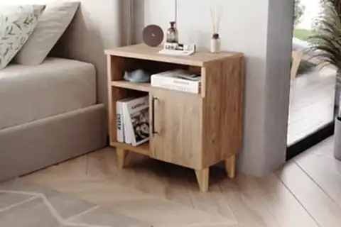 KOMMEN KOMODİN, ATLANTİK ÇAM, 3 BÖLMELİ