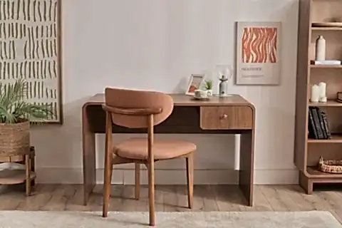 GİRONA ÇEKMECELİ ÇALIŞMA MASASI, CEVİZ