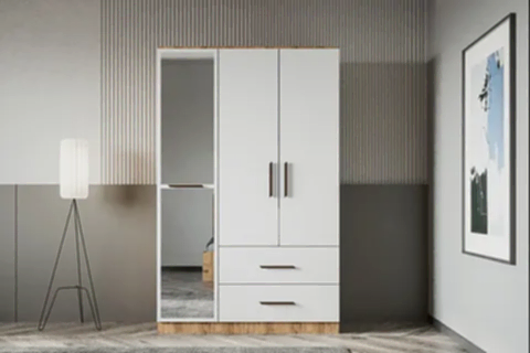 ZİTA GARDIROP,  3 KAPAKLI