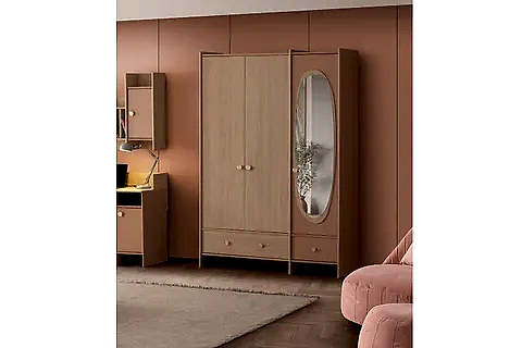 OSAKA ÇOCUK ODASI GARDIROBU, 3 KAPAKLI