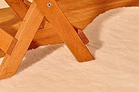 TAPPETO REX TAVŞANI SİNGLE POST, 22 MM, KREM, 60X90