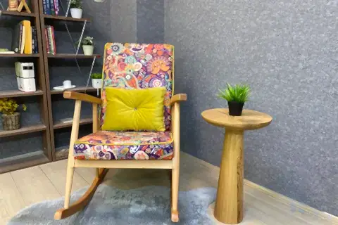 TREND SALLANAN SANDALYE, RETRO, AHŞAP, NATUREL AYAK