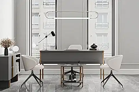 LAGOMOOD ZENİTH OFİS TAKIMI, ANTRASİT CEVİZ