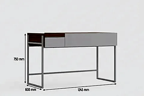 HEKLA ÇALIŞMA MASASI, 2 ÇEKMECELİ