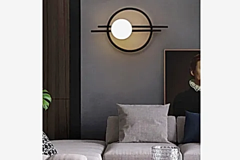 EVREN DUVAR APLİK BEYAZ CAMLI