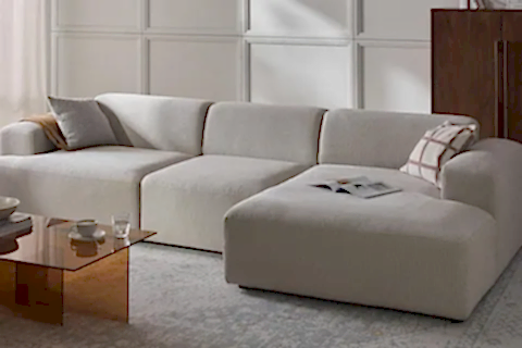 MOLLY KETEN KÖŞE KOLTUK, KIRIK BEYAZ, SAĞ KÖŞE