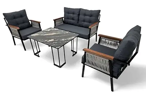 MESA METAL BALKON OTURMA TAKIMI, 2+1+1