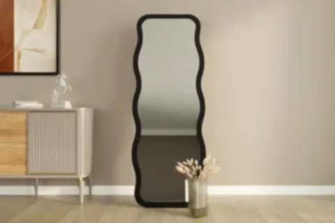 MONEAYNA AROR DEKORATİF BOY AYNASI, SİYAH