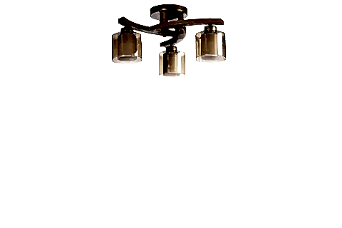 WESTON ÜÇLÜ NATUREL ÇİFT CAMLI PLOFONYER AVİZE