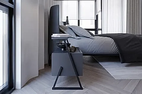 LAGOMOOD ZAMAN KOMODİN, ANTRASİT