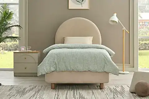 CAPRA BOHEM GENÇ ODASI BAZALI KARYOLA VE BAŞLIK, 100X200