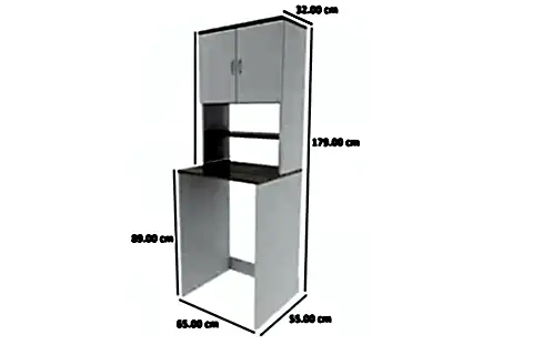 BİCABİN ÇAMAŞIR MAKİNESİ BÖLMELİ BANYO DOLABI