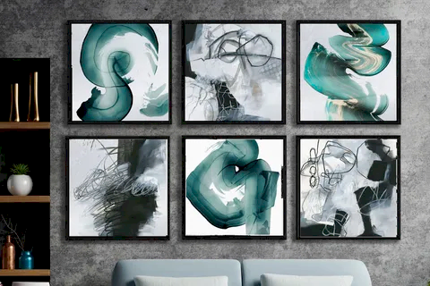 AHŞAP TRAVERTEN DOKULU SOYUT 38 6'LI TABLO,