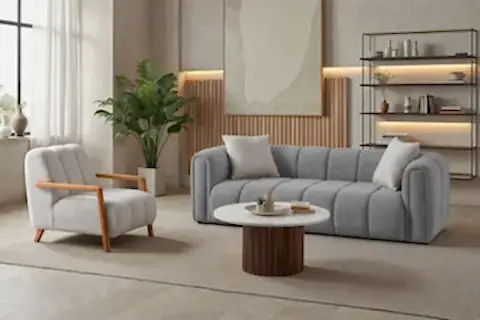 OSLO KOLTUK TAKIMI, GRİ