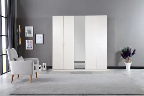 SOLİNA GARDIROP, 5 KAPAKLI